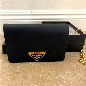 Authentic Prada wallet on chain